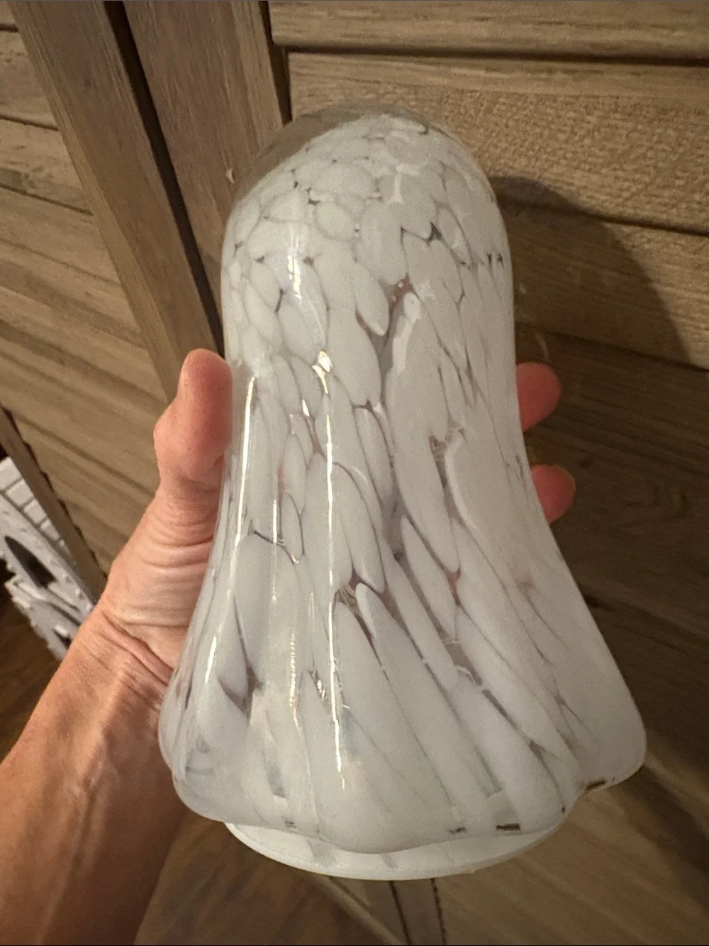 🆕Overjoyed Boutique Blown Glass Light Up Ghosts, Bundle Of 2